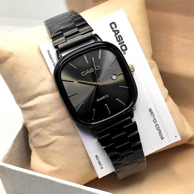 New Classic A138 Black Tone Colorless Stainless Steel Waterproof | Shockproof Watch